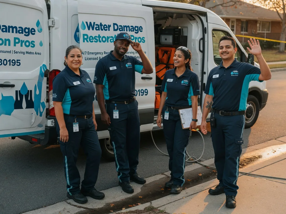 Water Damage Restoration company in Dahlen, ND